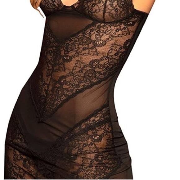 Mapale 7301 Babydoll with Matching G-String XL NWT - Picture 5 of 10
